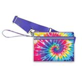 CANVAS WRISTLET - MULTI-COLOR TIE-DYE 1