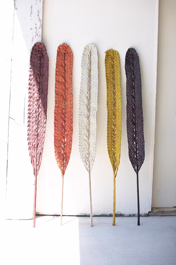 Natural Woven Kejur Leaf