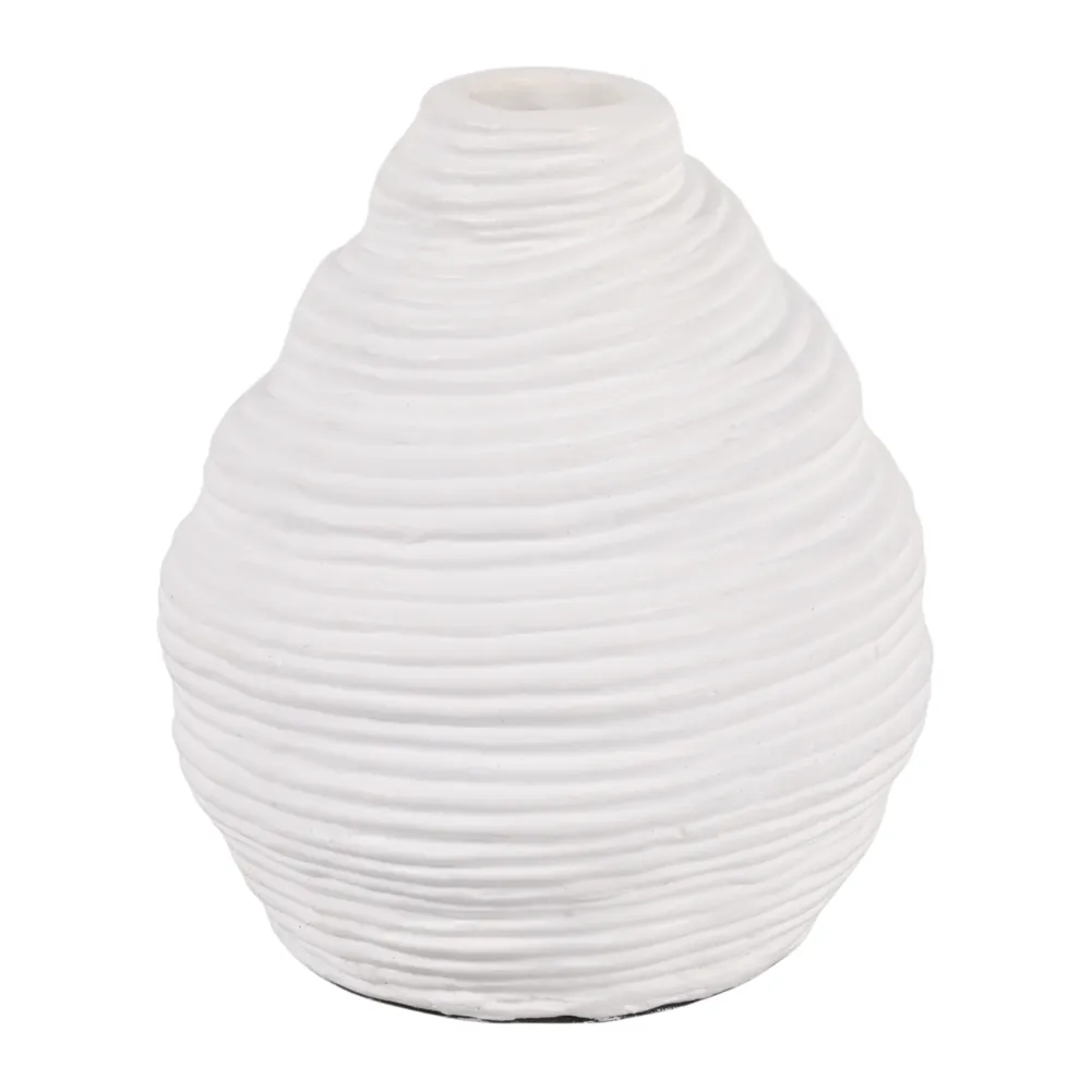 KELSEYHOLM WHITE VASE 9 (IN)