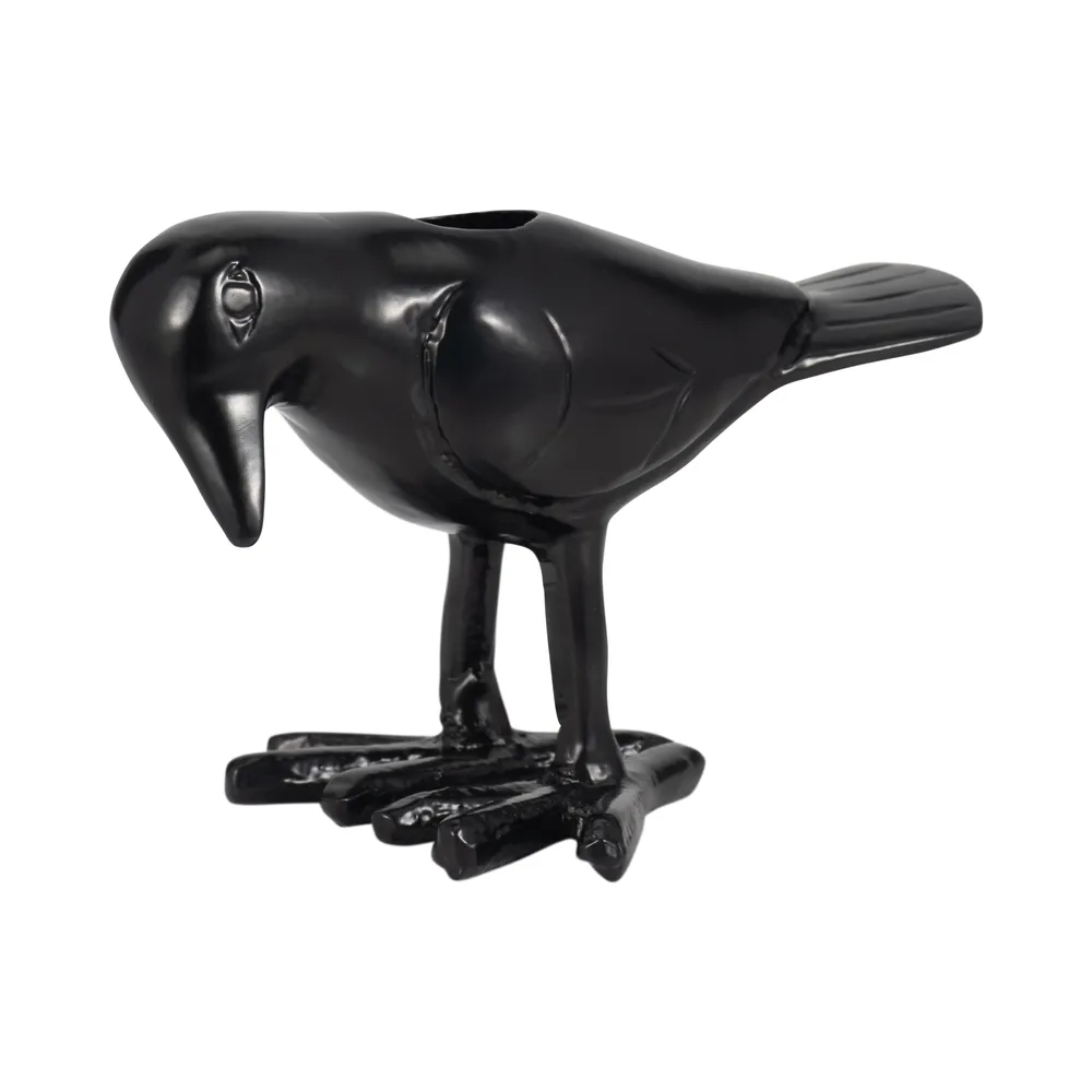 BAXTERCLIFF BLACK CANDLE HOLDER 4 (IN)