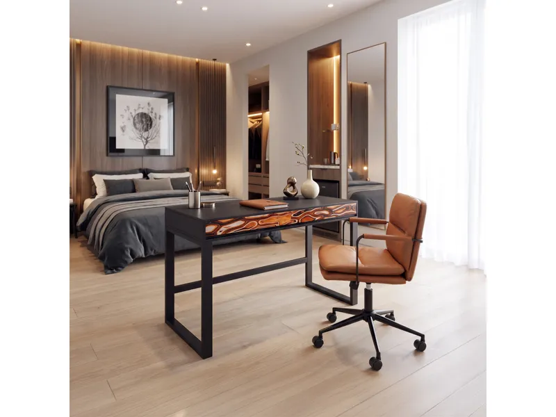 Aremi Desk Black 10