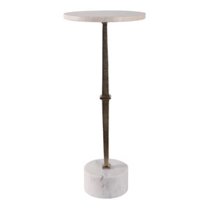 DREWBEACH GOLD TABLE 24 (IN) 5