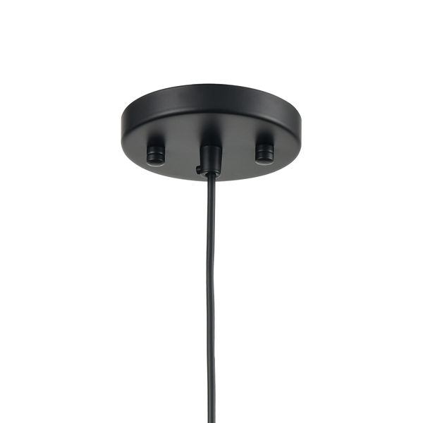 Heathrow 8'' Wide 1-Light Mini Pendant - Matte Black