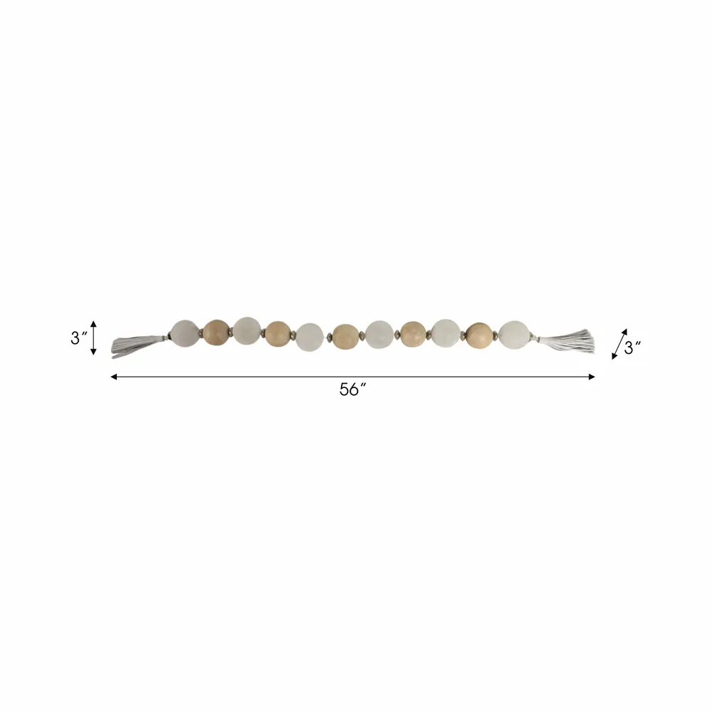 CALVINDALE IVORY BEAD 3 (IN)