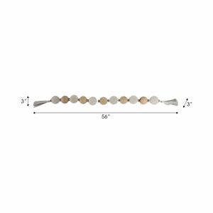 CALVINDALE IVORY BEAD 3 (IN) 7