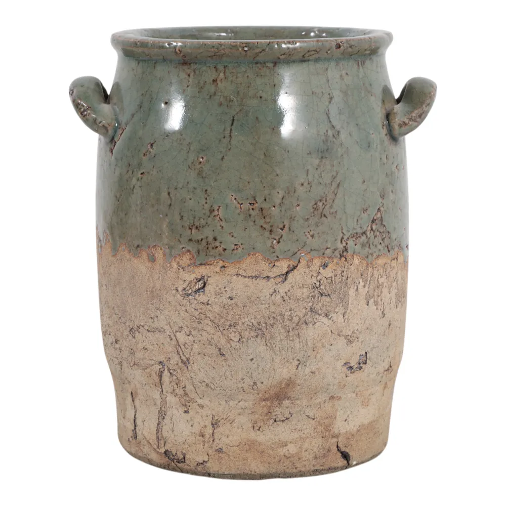 FRAZERCROSS GREEN VASE 8 (IN)
