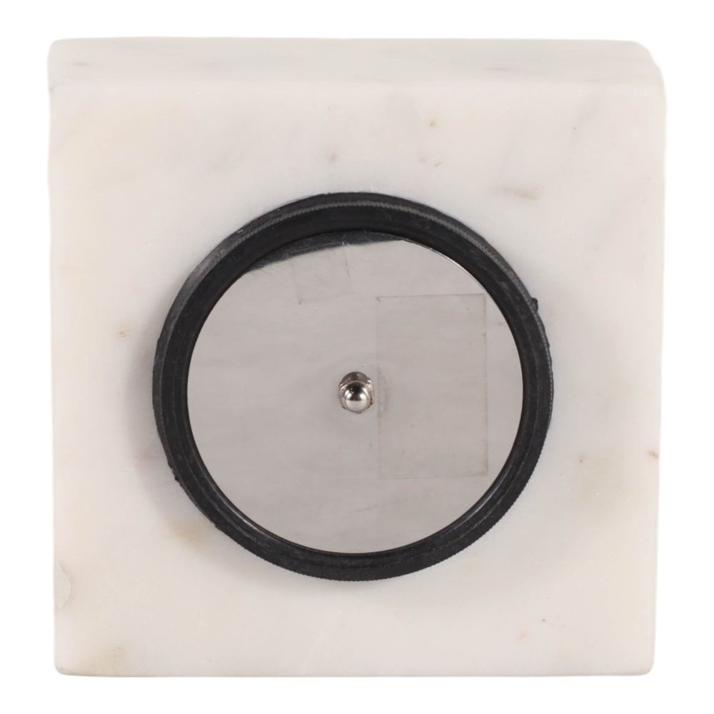 FLYNNPORT WHITE CLOCK 5 (IN)