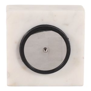 FLYNNPORT WHITE CLOCK 5 (IN) 5