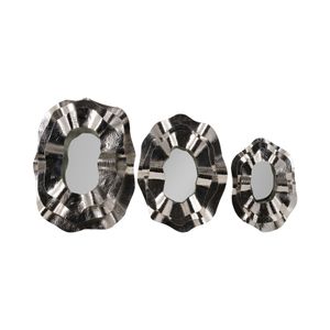 ASPENDALE SET OF 3 SILVER MIRRORS 3 (IN) 1