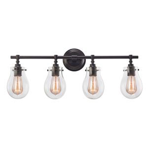 Jaelyn 29'' Wide 4-Light Vanity Light - Oil Rubbed Bronze 1