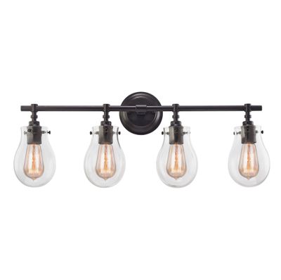 Jaelyn 29″ Wide 4-Light Vanity Light - Oil Rubbed Bronze