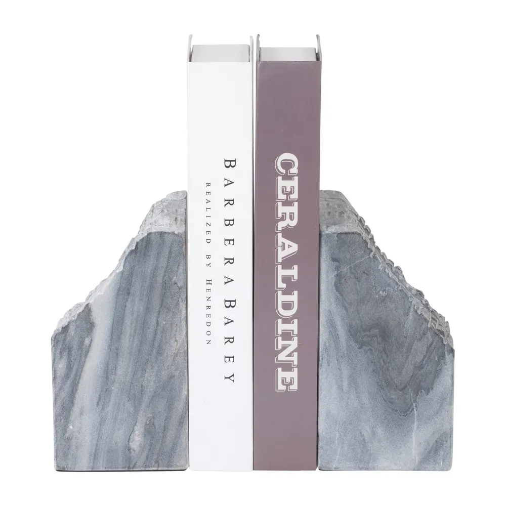 MILLERMOOR SET OF 2 BLACK BOOKENDS 7 (IN)