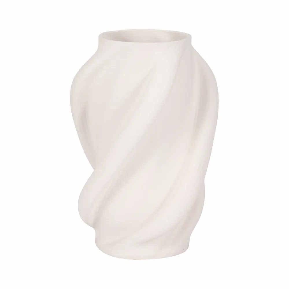 DALEYWORTH WHITE VASE 15 (IN)