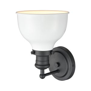 Haralson 10'' High 1-Light Sconce - Charcoal 3
