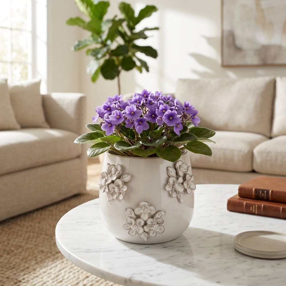 TRENTONVALE IVORY PLANTER 6 (IN)
