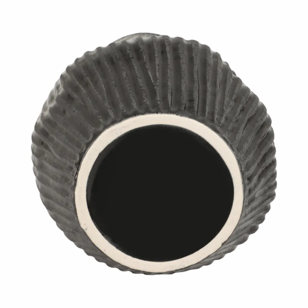 HEYDONWICK BLACK VASE 15 (IN)