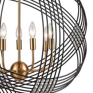 Concentric 26'' Wide 7-Light Chandelier - Oil Rubbed Bronze 5