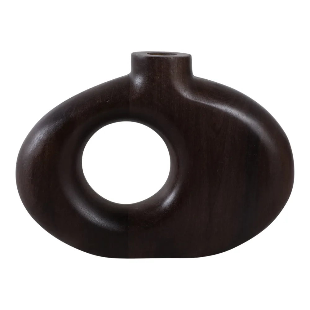 GRIFFINMOOR BROWN VASE 7 (IN)