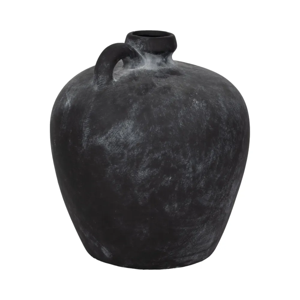 PAXTONHOLM BLACK VASE 10 (IN)