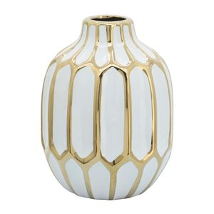 CALVINHAM WHITE VASE 8 (IN) 3