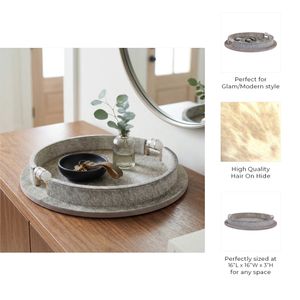FINCHOAK GRAY TRAY 3 (IN) 11