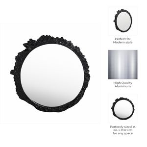 ROSEVIEW BLACK MIRROR 35 (IN) 9