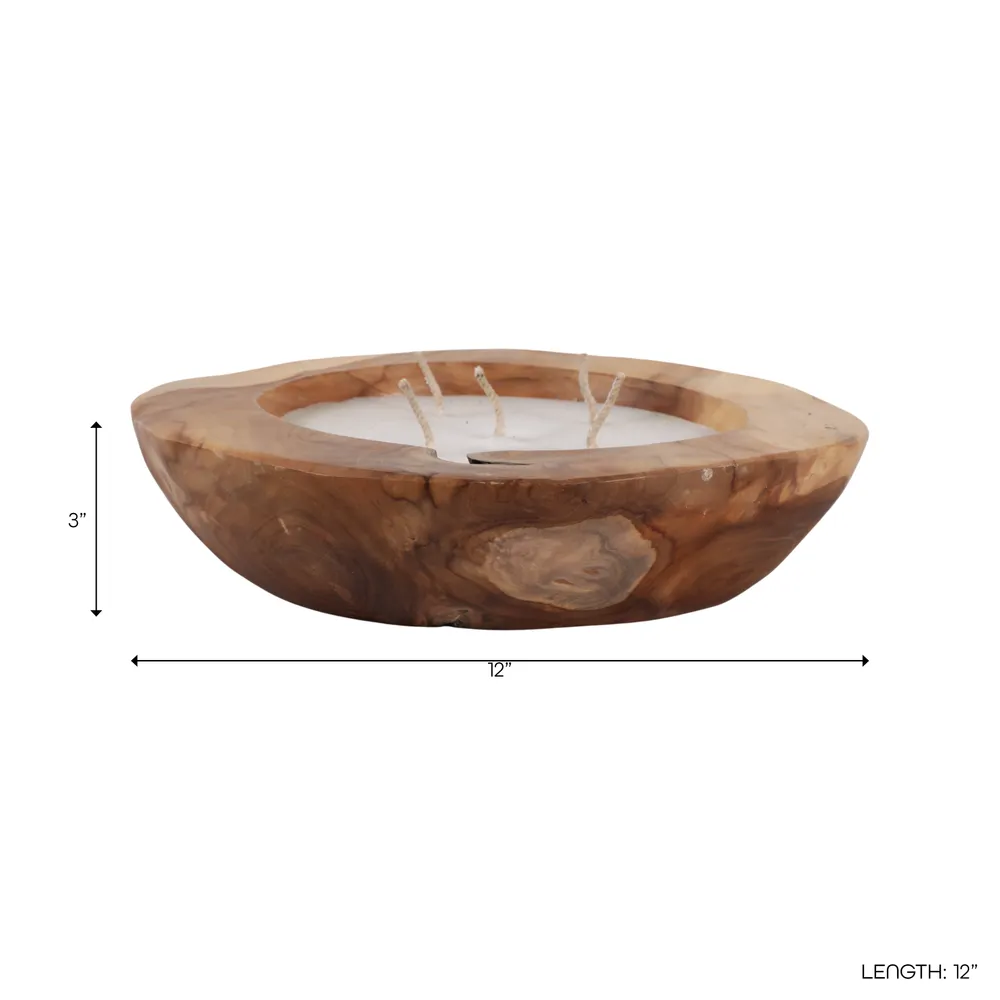 DUFFYHAM VANILLA TEAKWOOD CANDLE 3 (IN)