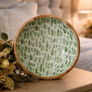 Christmas Tree Bowl 10in 1