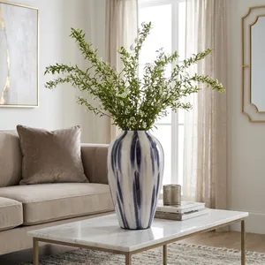 ARLOVIEW BLUE GLASS VASE 20 (IN) 2