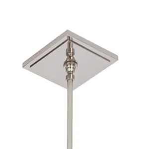 Carnival 49.5'' Wide 6-Light Chandelier - Polished Nickel 3