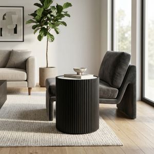 PRESTONPORT BLACK TABLE 20 (IN) 12