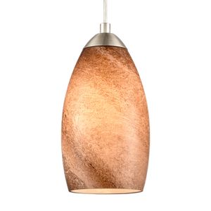 Planetario 5'' Wide 1-Light Mini Pendant - Satin Nickel 4