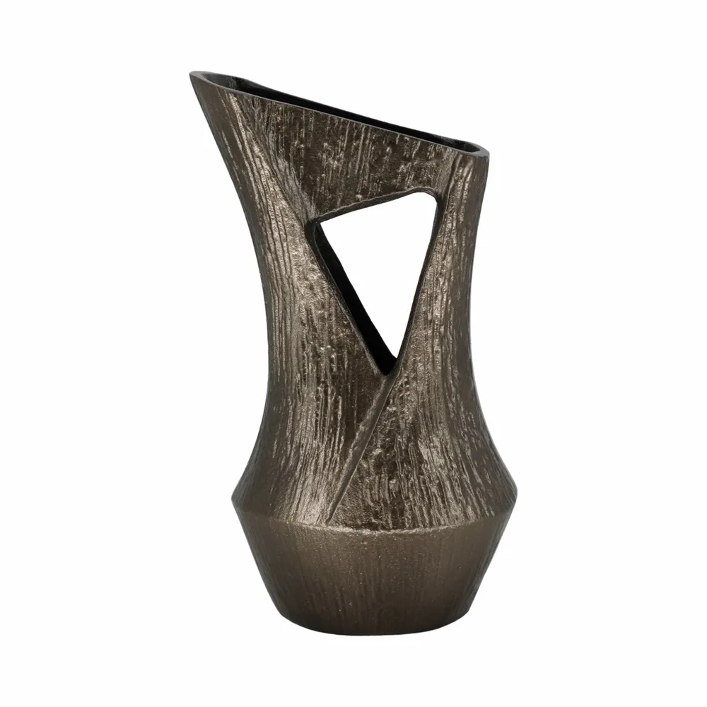 BRADENFIELD GRAY VASE 12 (IN)