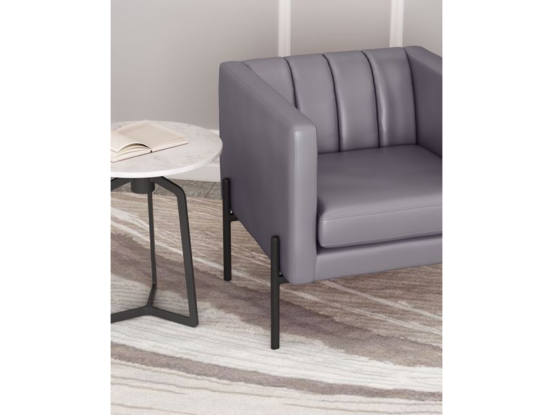 Jess Accent Chair Gray 9