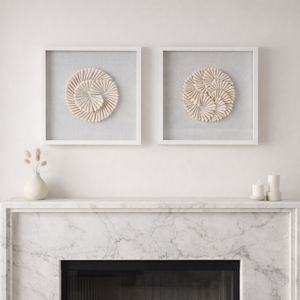 NILEWICK SET OF 2 IVORY ART 20 (IN) 11