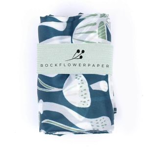 Mushrooms blu Reusable Shopping Bag 5
