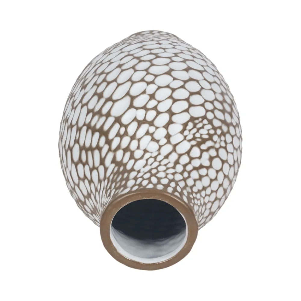 HARPERMILL BROWN VASE 14 (IN)