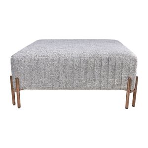 ARNETTPARK GRAY OTTOMAN 18 (IN) 3