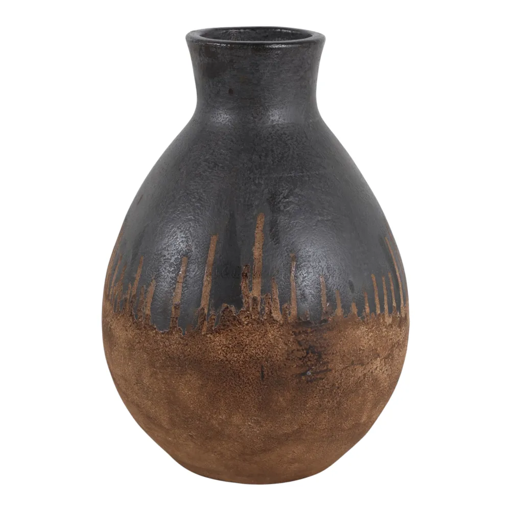 MONROEMILL BLACK VASE 17 (IN)