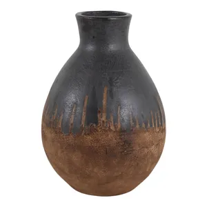 MONROEMILL BLACK VASE 17 (IN) 4