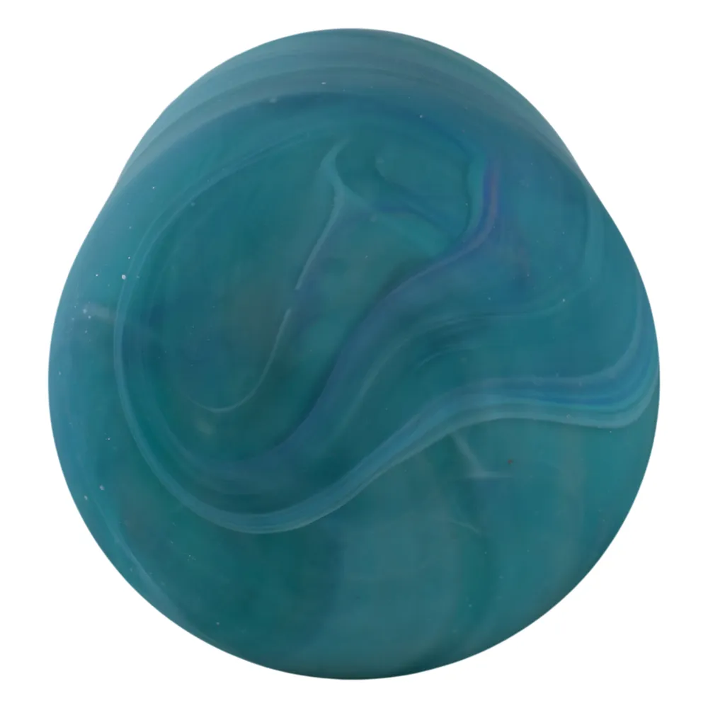 PARKERGROVE TURQUOISE GLASS VASE 11 (IN)