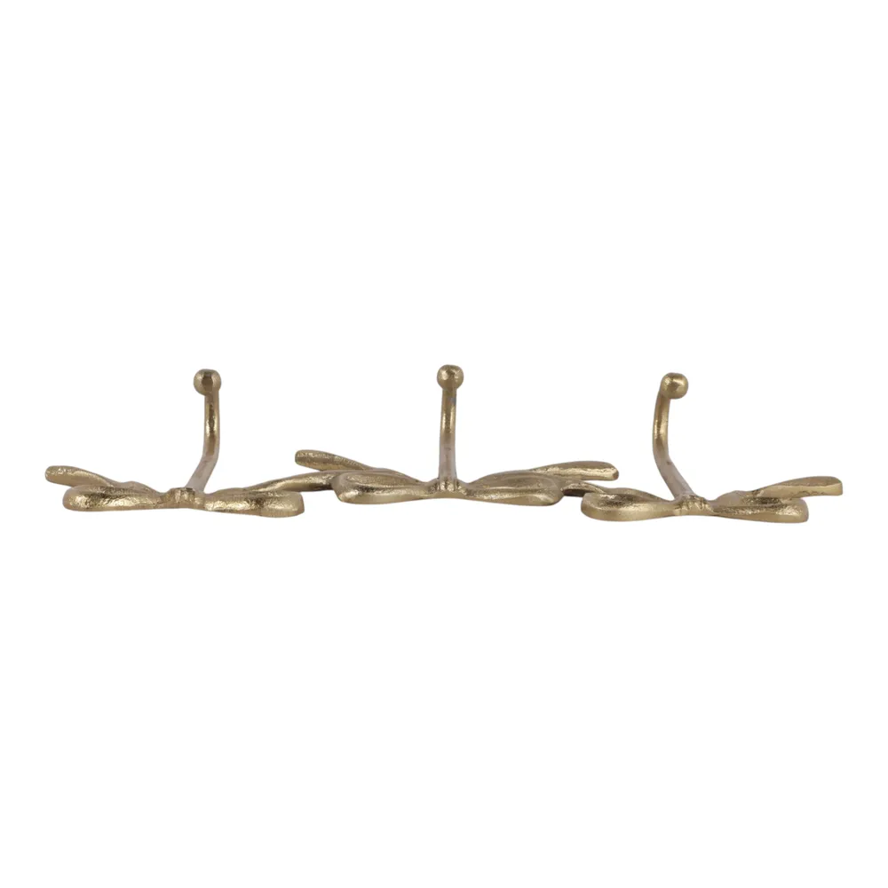 DUNLAP GOLD WALL SHELF 8 (IN)