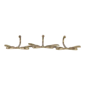 DUNLAP GOLD WALL SHELF 8 (IN) 8