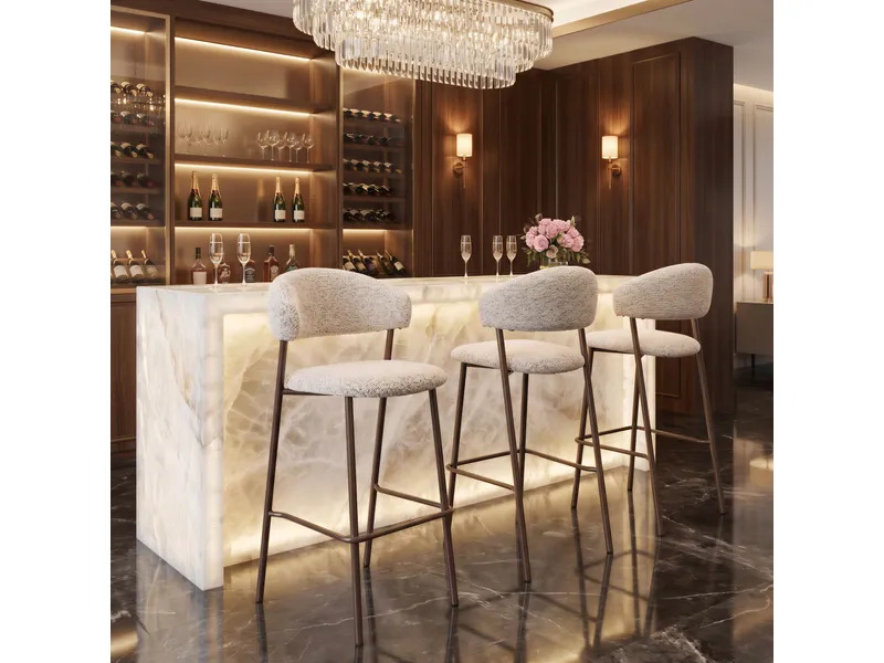 Seville Barstool Cloud Beige 2