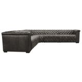 3 - Piece Leather Power Reclining Sectional 2