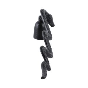 11X3" METAL SNAKE CANDLE SNUFFER, BLACK 4
