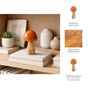 THORNTONHAM ORANGE DECOR 6 (IN) 9