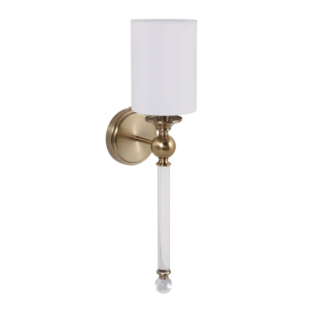 MILTONCLIFF CLEAR SCONCE 21 (IN)