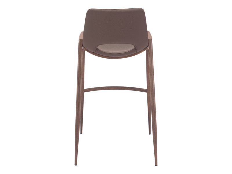 Desi Barstool Brown & Walnut 5
