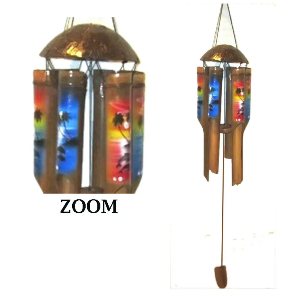 36" COCO CHIME WITH SEASIDE DESIGN
